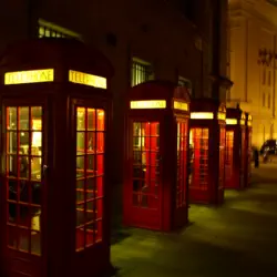 The Famous Red Phone Box